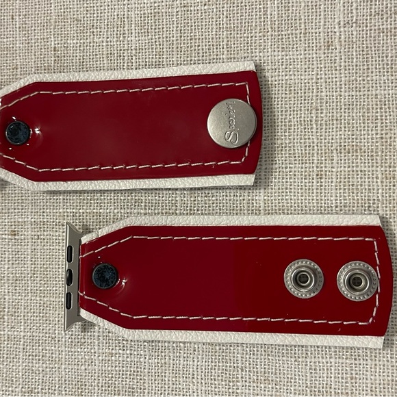 Spark’l Luxe Red Patent Bow Band - Picture 2 of 5